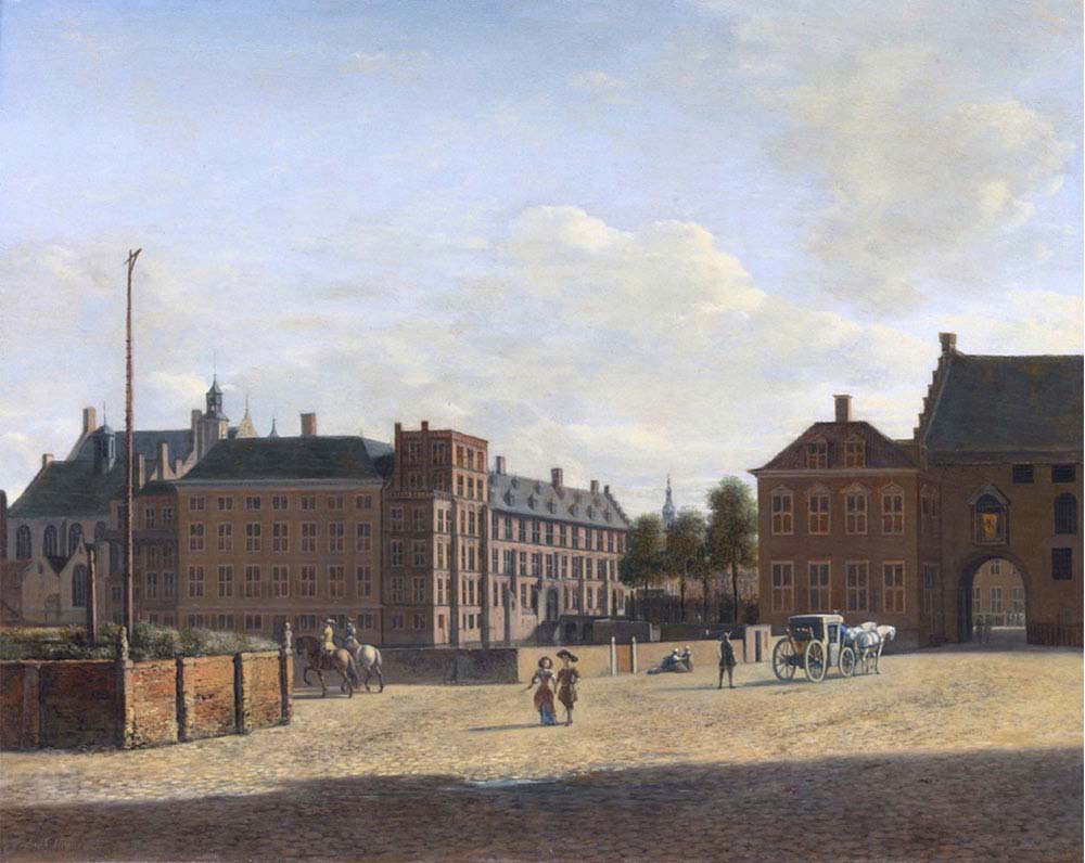 The Plaats with the Binnenhof and the Gevangenpoort The Hague